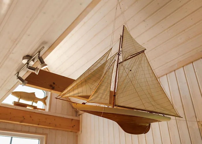 別荘 Annes Bootshaus 75qm Zerpenschleuse